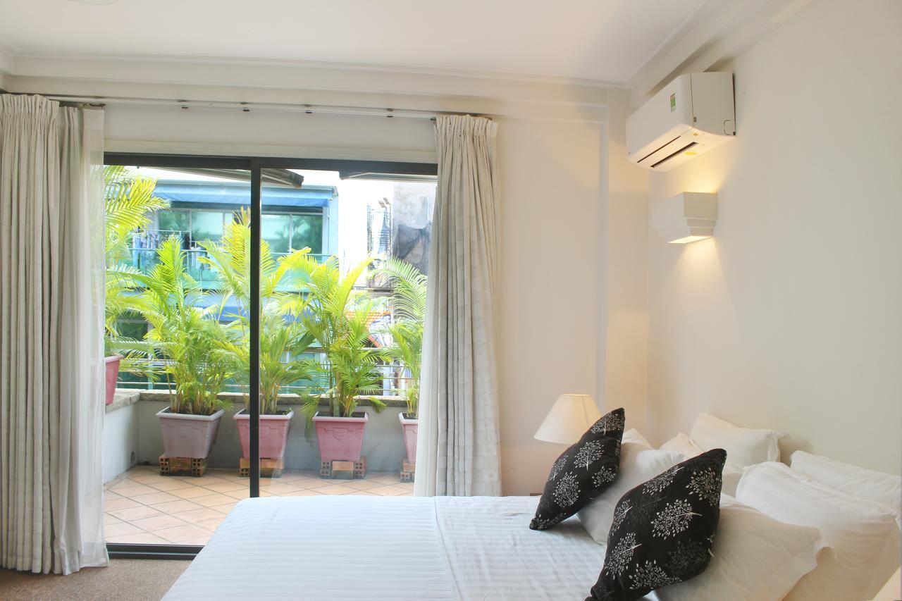Downtown Retro Serviced Apartment Ho-Chi-Minh-Stadt Exterior foto